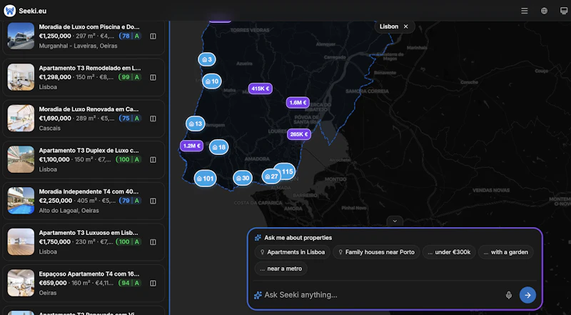 Seeki.eu screenshot 2