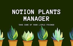 Notion Plant Manager media 1