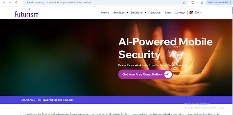 Futurism Security AI-Enhanced EDR screenshot 1