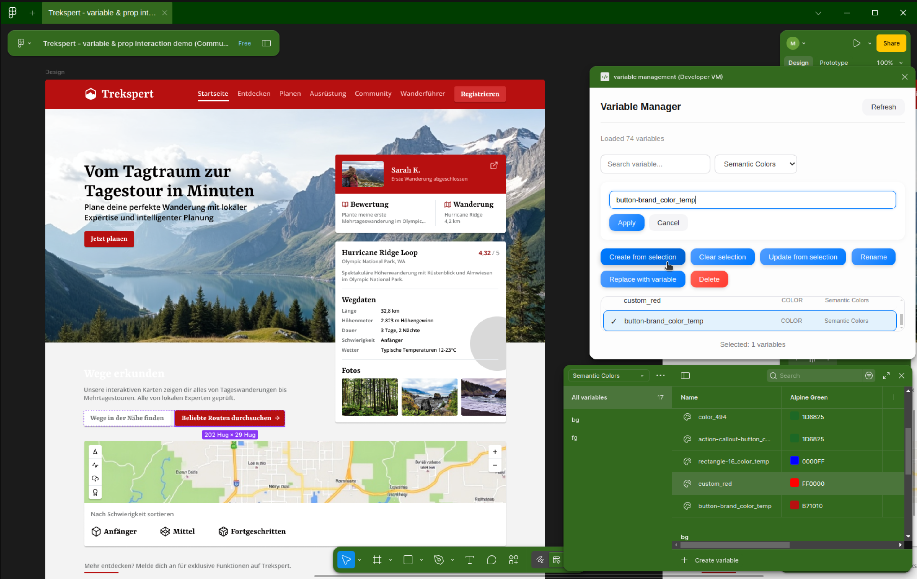 Média Figma Variables Manager - Variables Manager - Un plugin pour rechercher, renommer et nettoyer 5