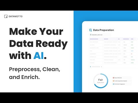 startuptile DataMotto-Make Your Data Ready and Clean with AI