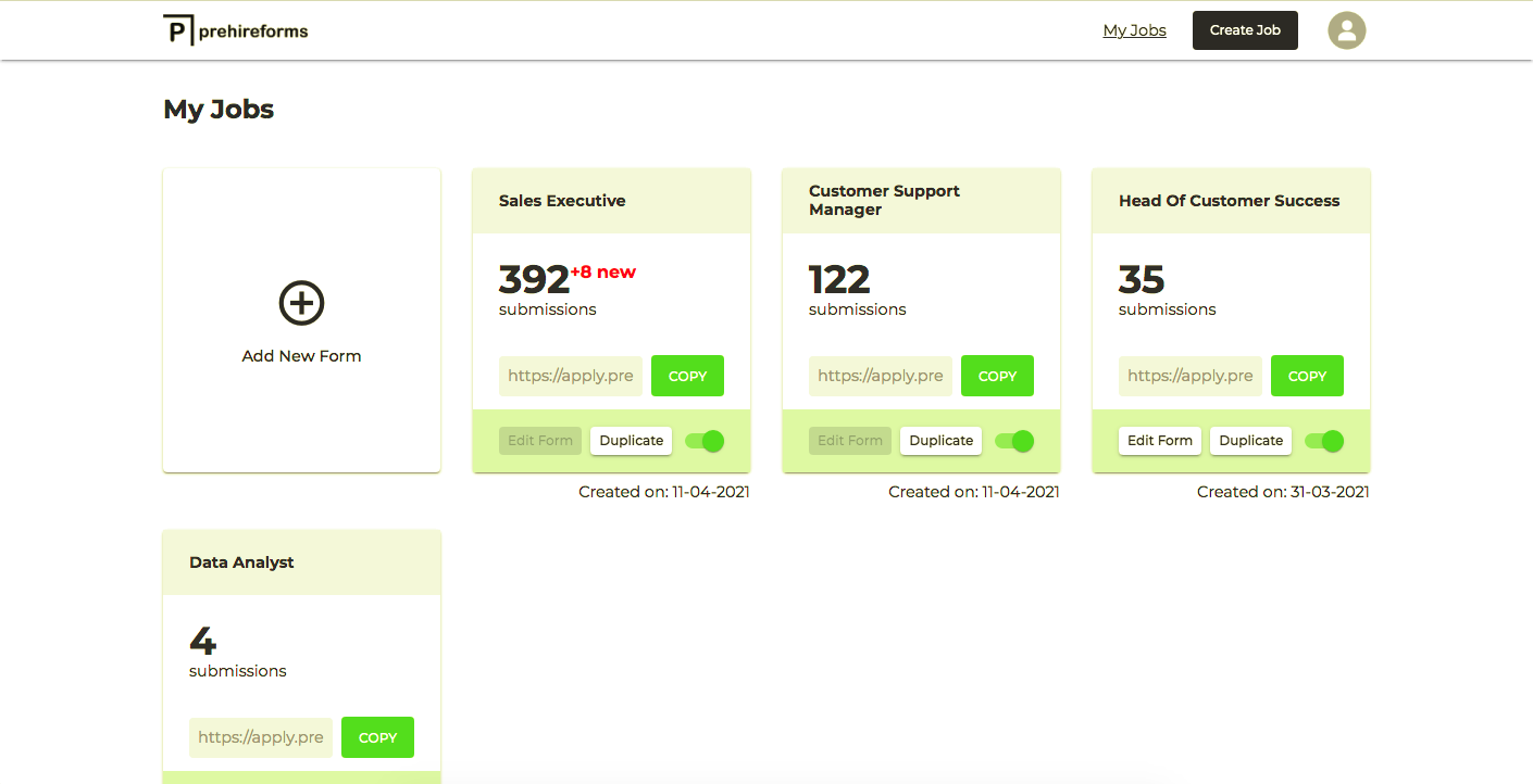 Prehireforms gallery image