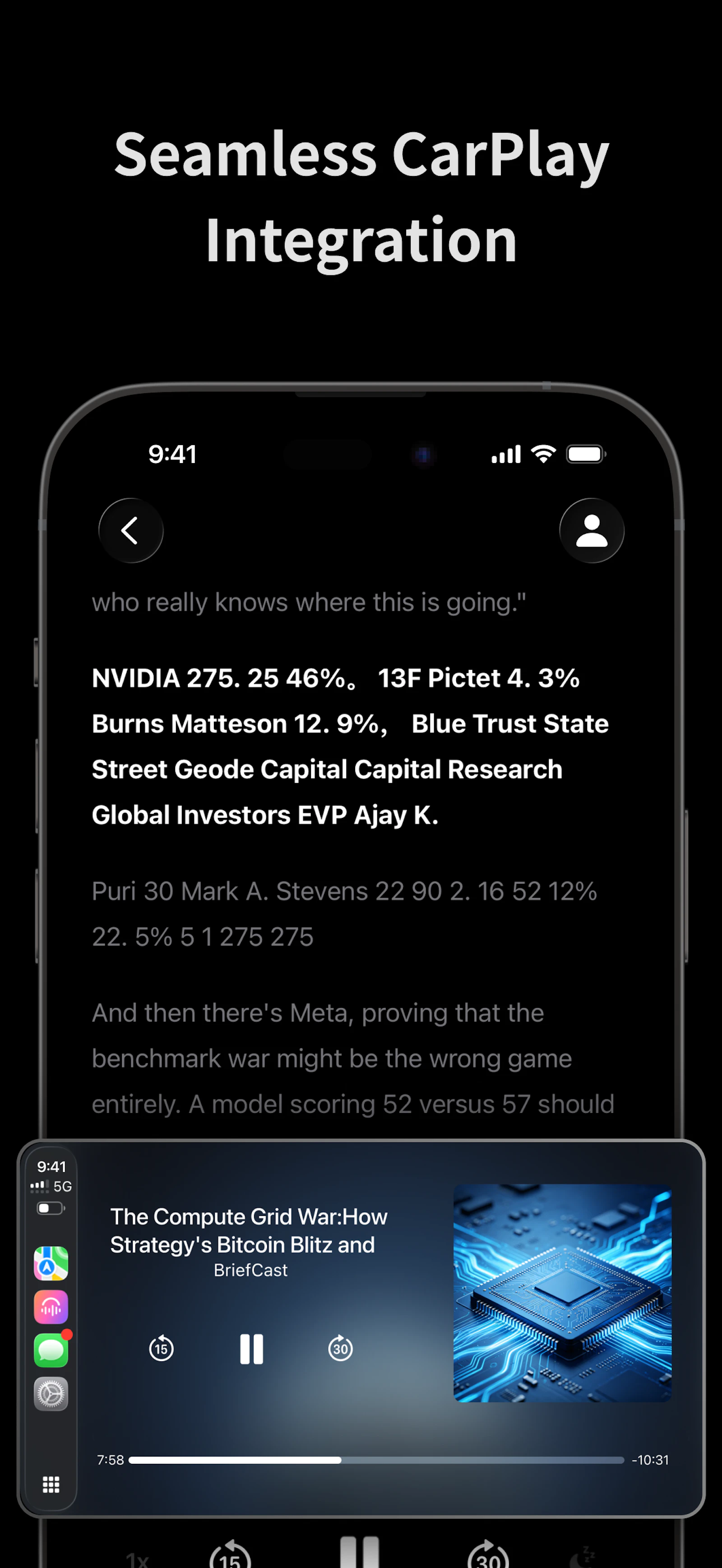 BriefCast screenshot 4