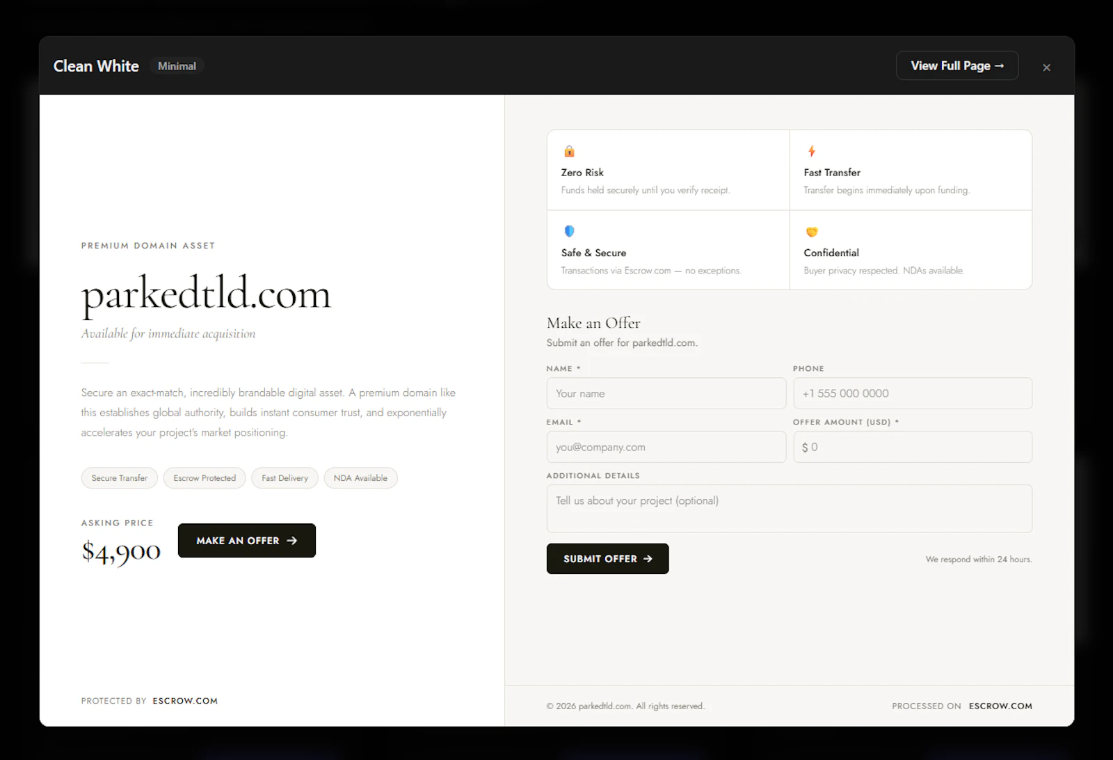 parkedtld.com screenshot 5