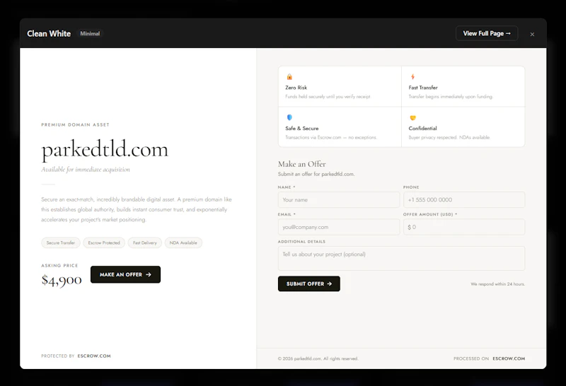 parkedtld.com screenshot 5