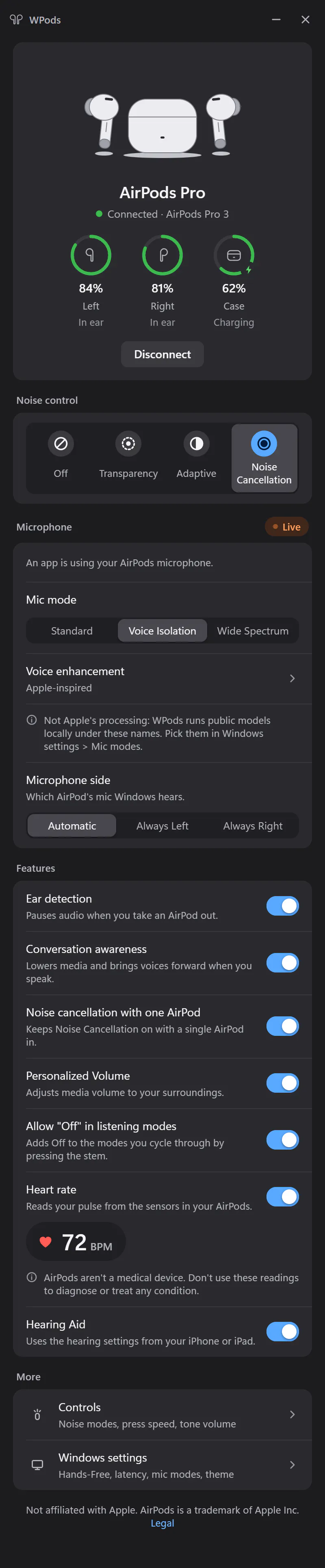 WPods gallery image