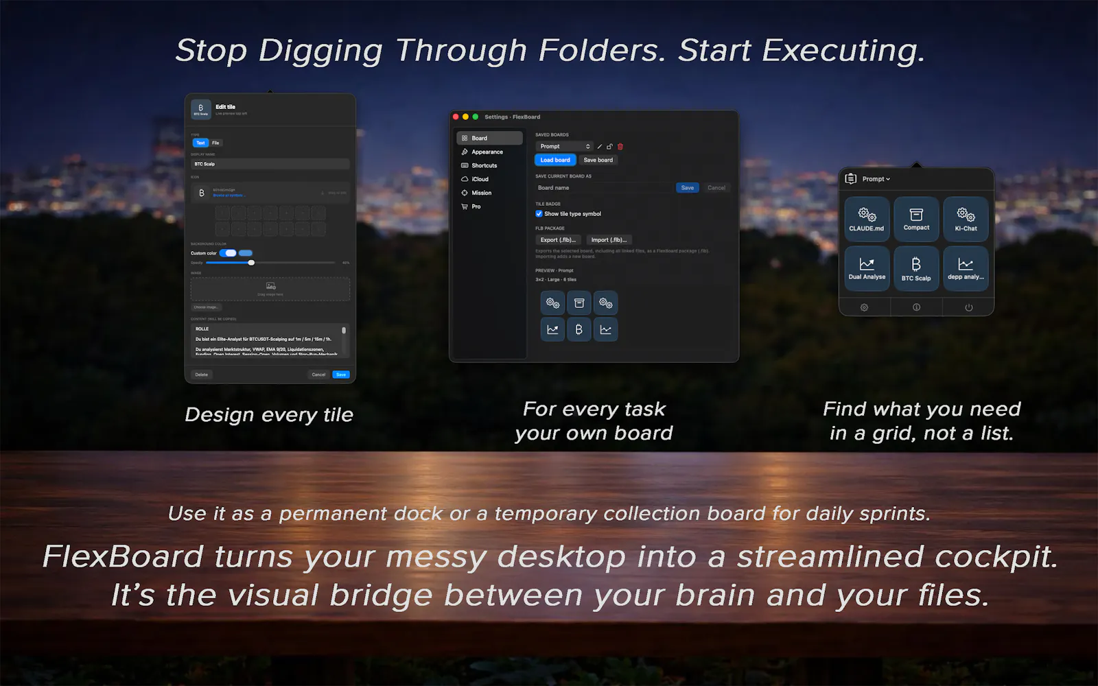FlexBoard screenshot 2