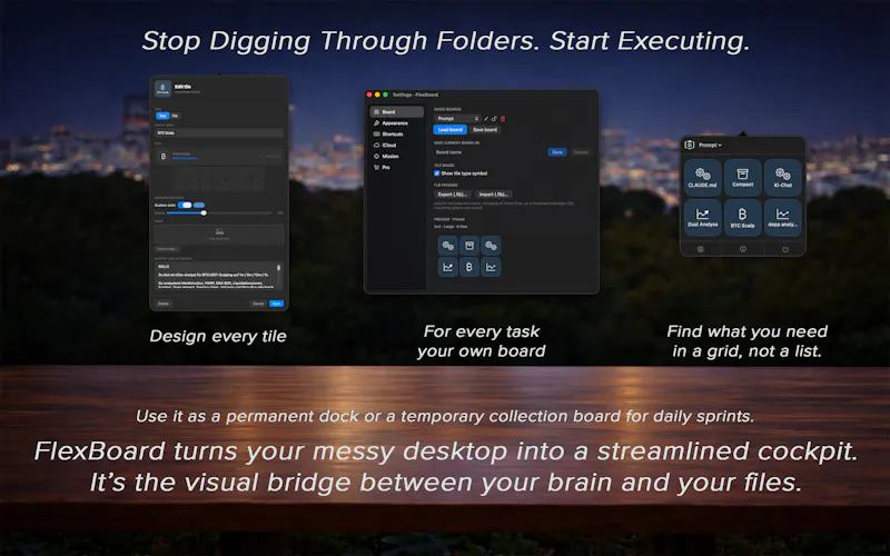 FlexBoard screenshot 2