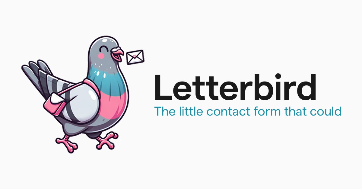 وسائط letterbird - نموذج اتصال مجاني على الويب جيد بما فيه الكفاية 1