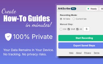 ArkScribe - Step by Step Guides Creator gallery image