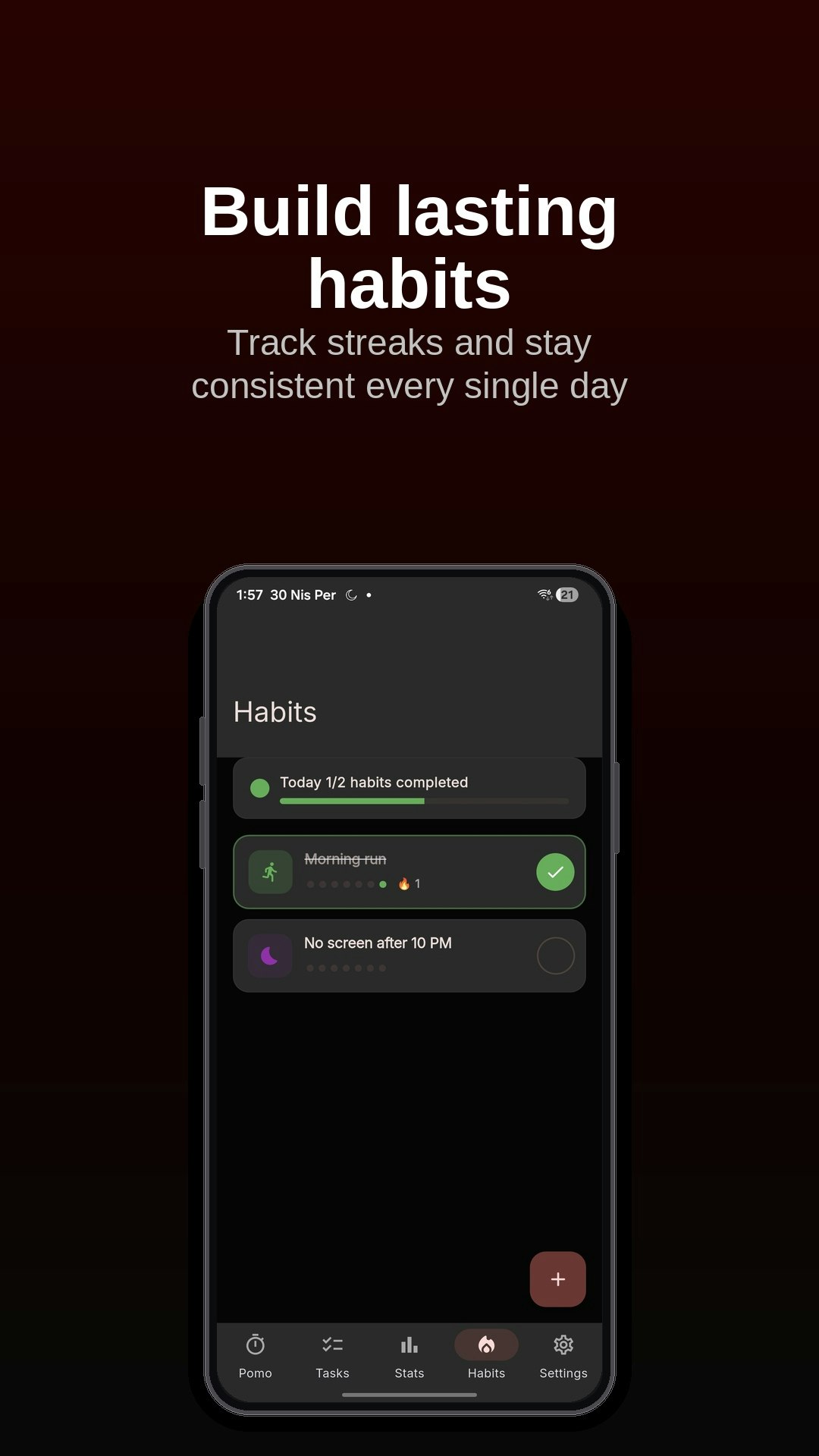 PomoPlan — Pomodoro, Tasks & Habits gallery image