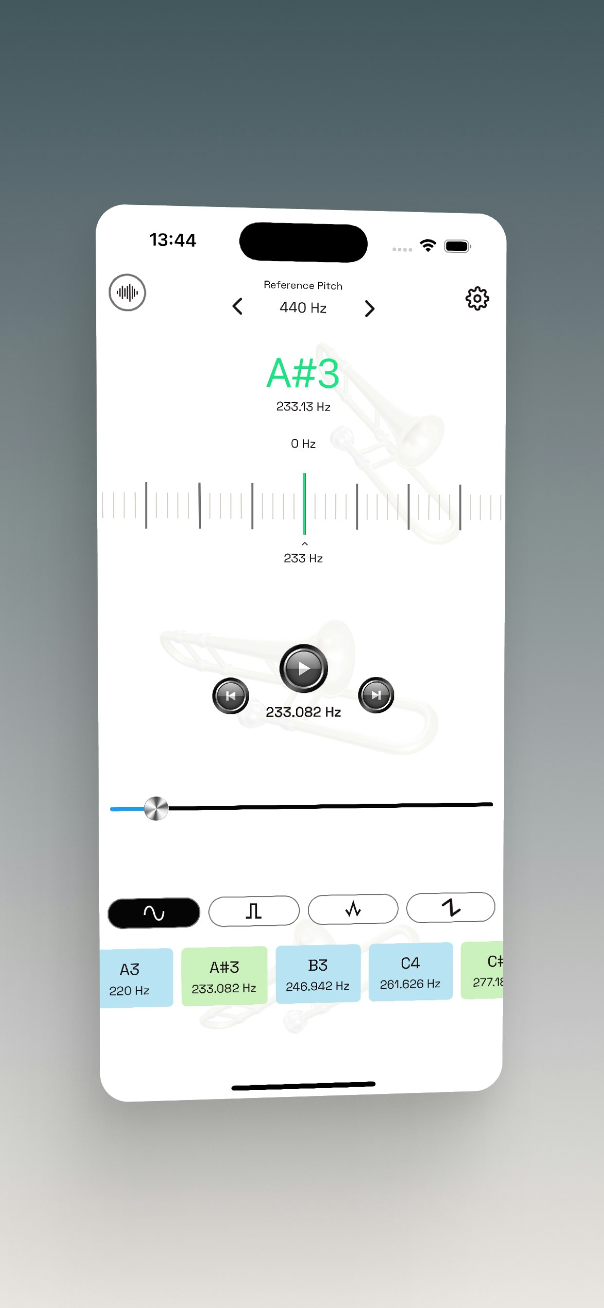 Trombone Tuner: Tone Generator gallery image