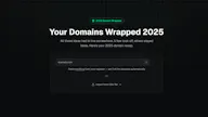 Your Domains Wrapped 2025