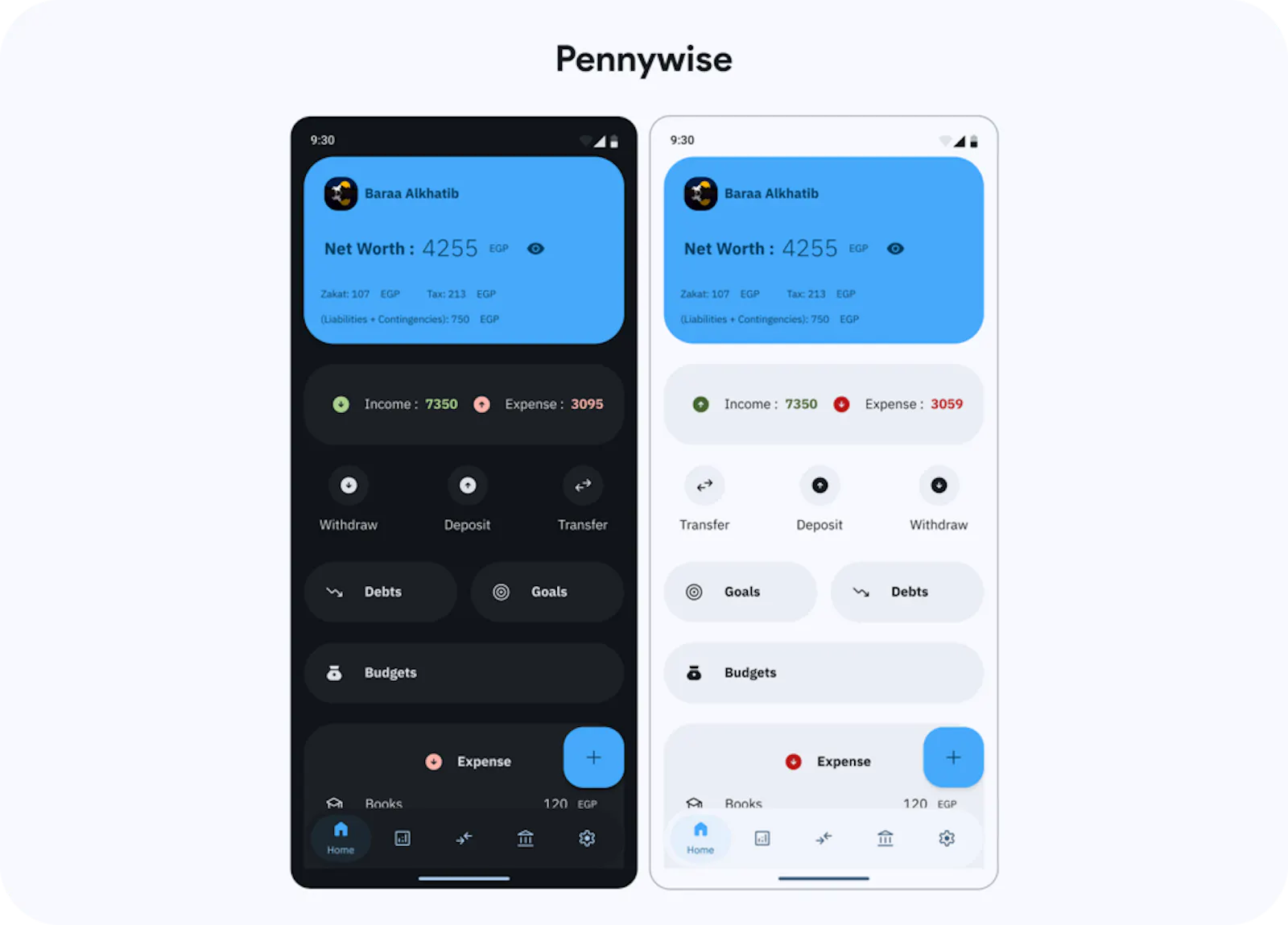 Pennywise Fintech UI Kit screenshot 1