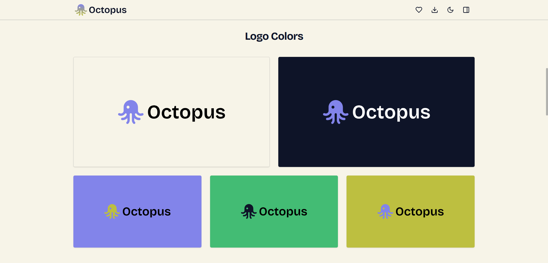 Oktopus - Smart, adaptives Farbwerkzeug für Branding und Logo -Design Medien 3