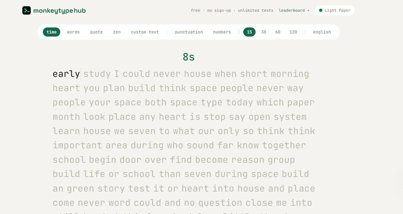 MonkeyTypeHub screenshot 3