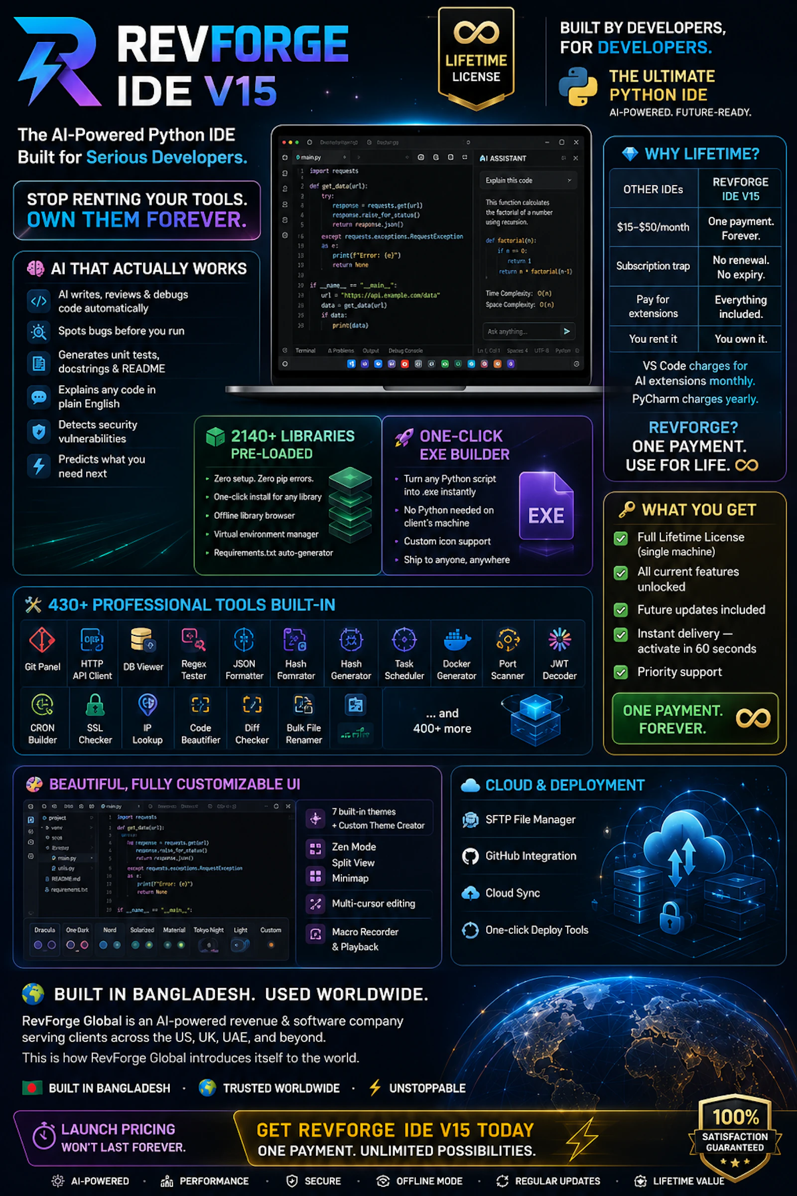 RevForge IDE V15 screenshot 2