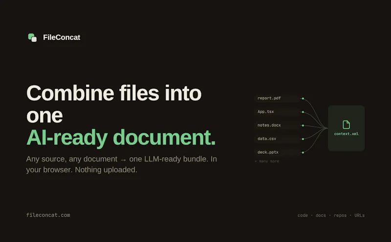 FileConcat screenshot 1