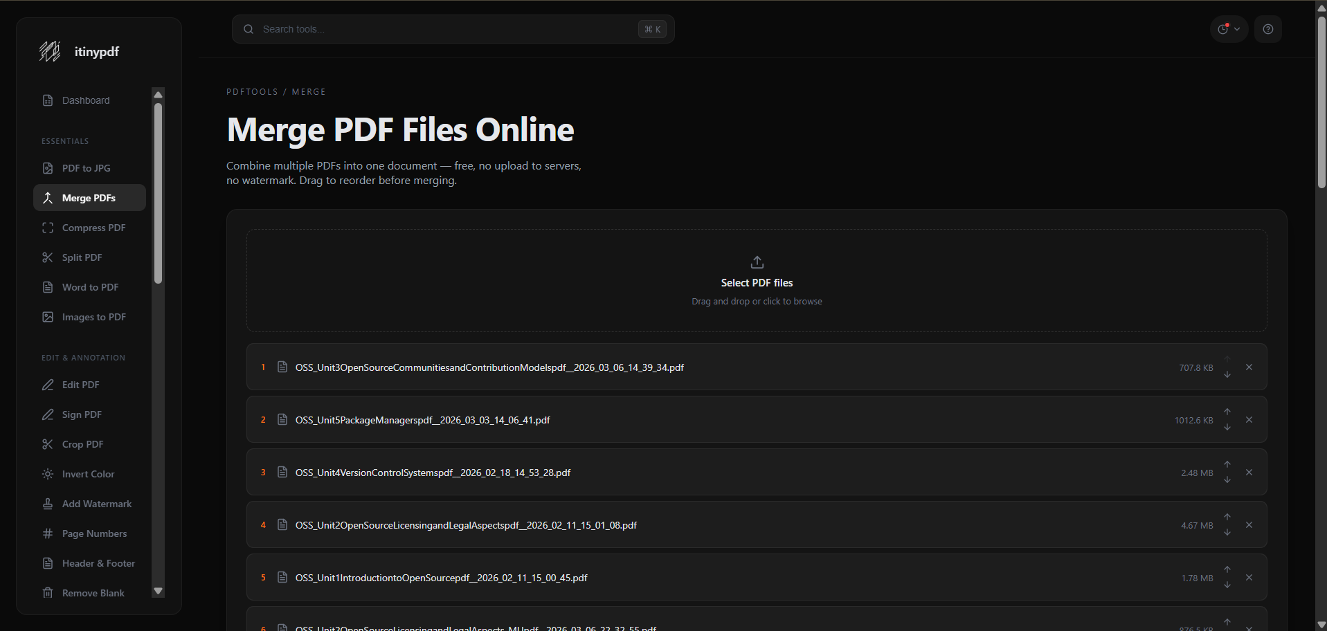 itinypdf gallery image