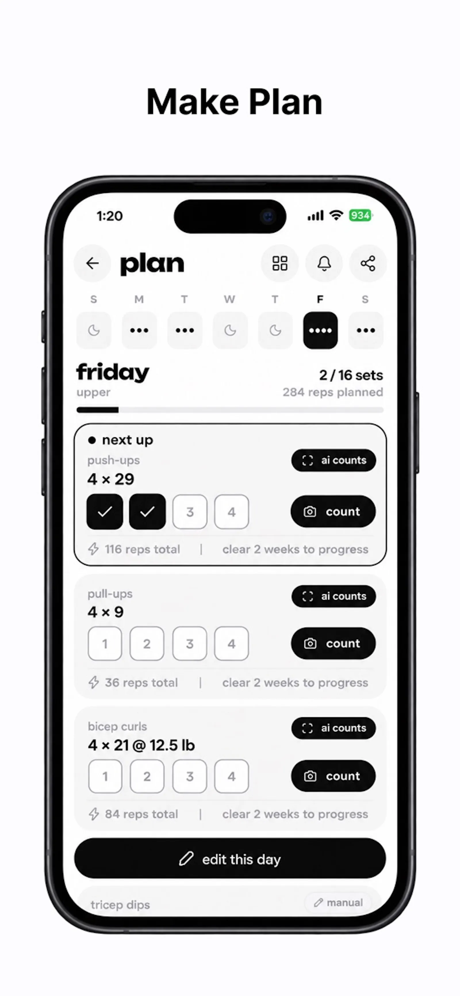Rep AI: Fitness Rep Counter screenshot 4