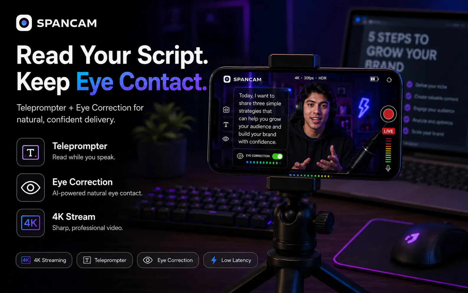 Spancam - Phone as Webcam for Streamers gallery image