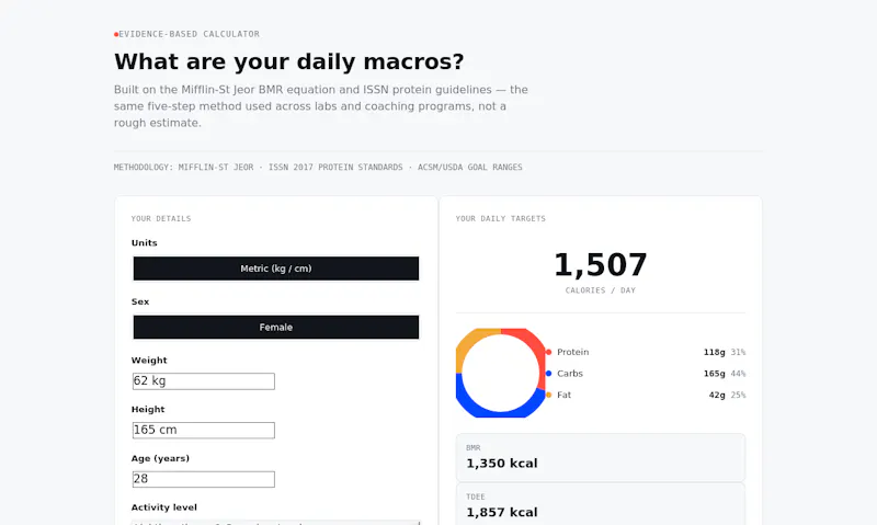 Macro Calculator - UniversalNest screenshot 2