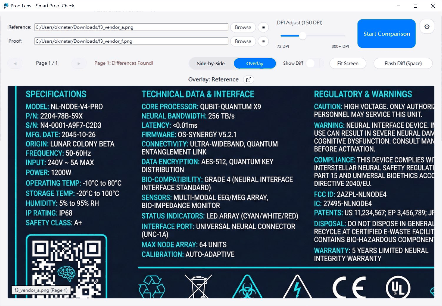 ProofLens - Screenshot 3 showing product features and functionality