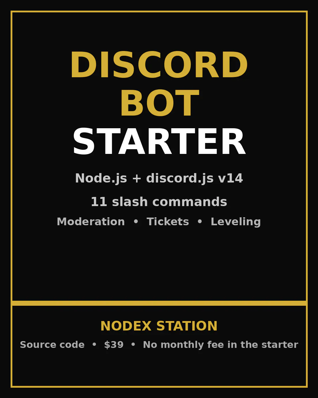 Discord Bot Starter gallery image