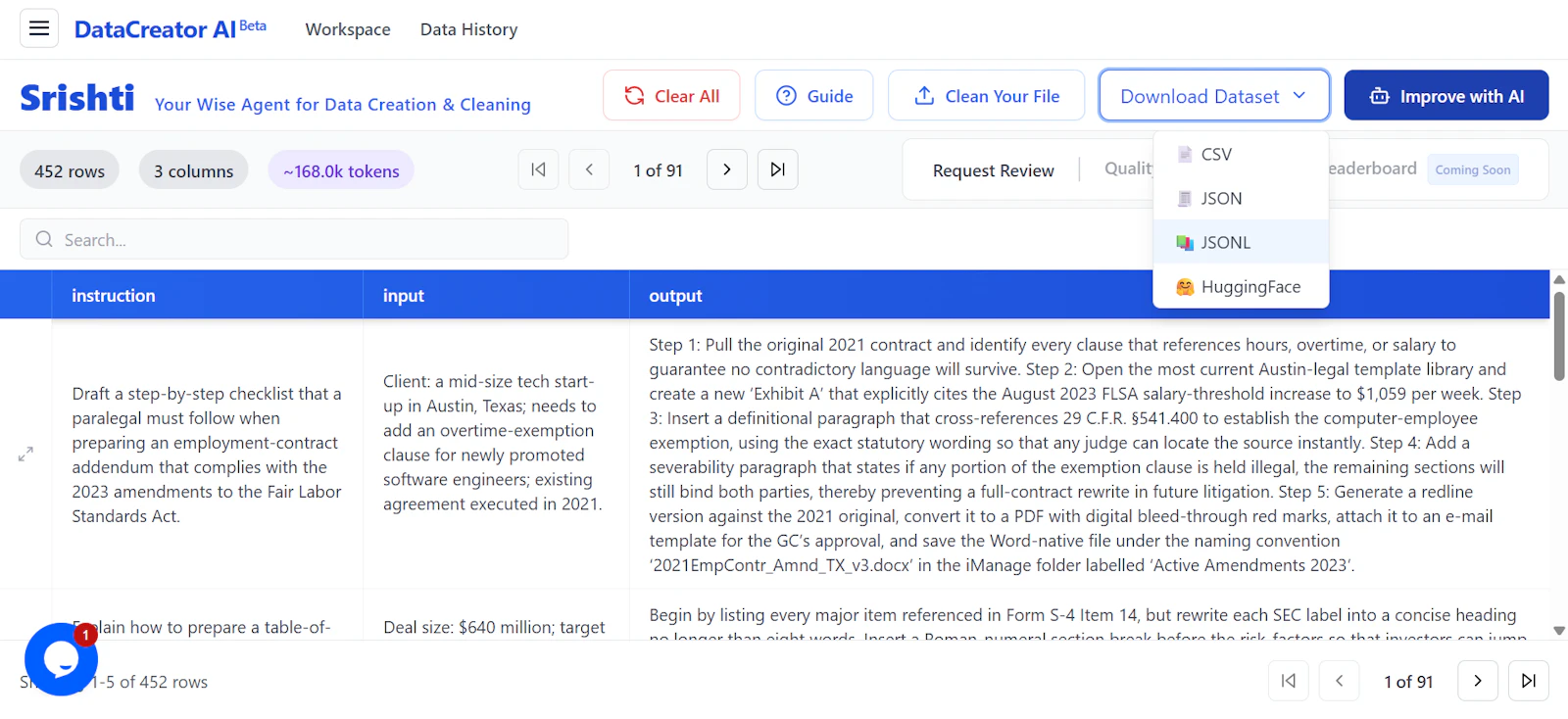 DataCreator AI screenshot 5