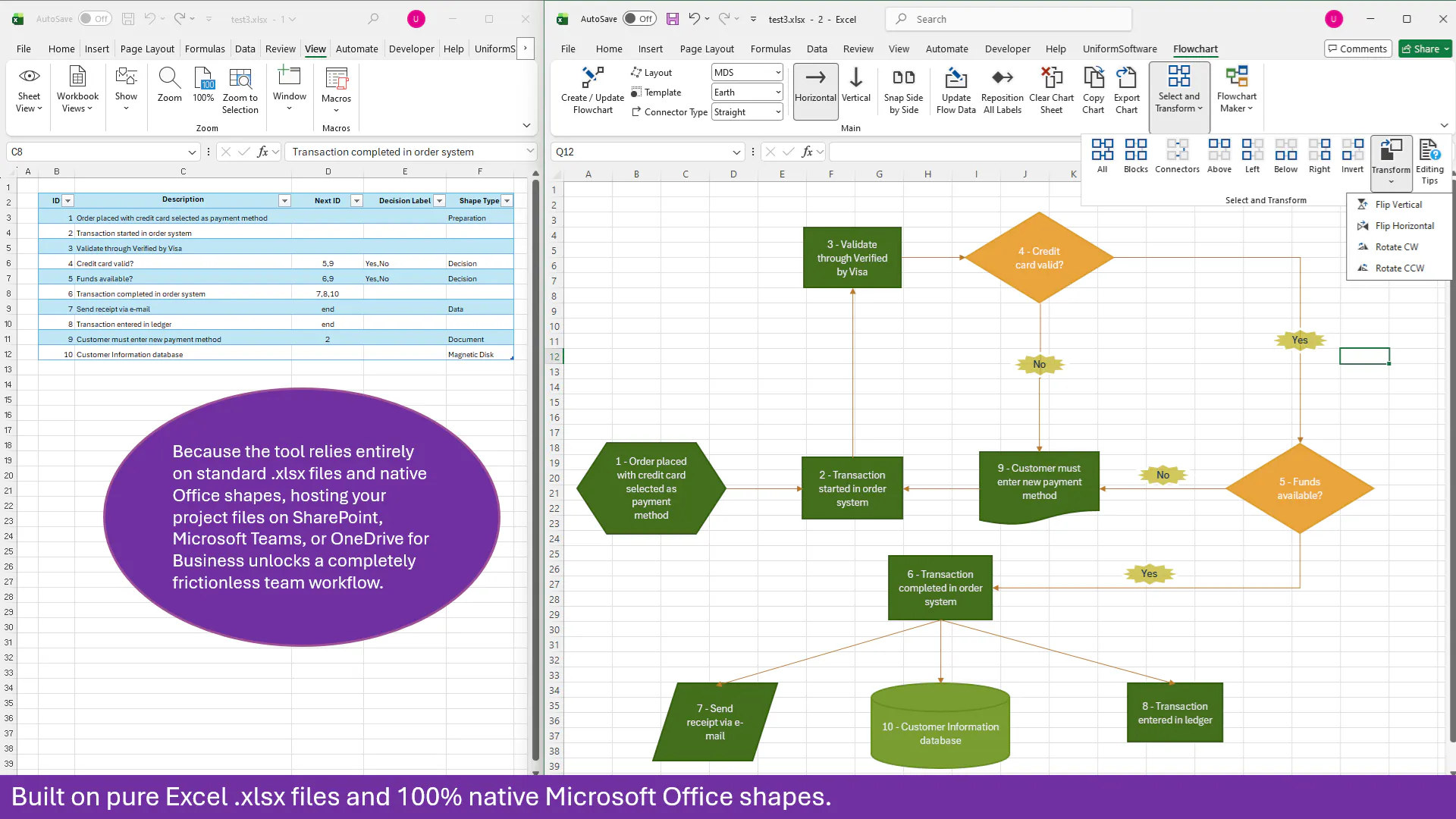 Flowchart Maker for Excel gallery image