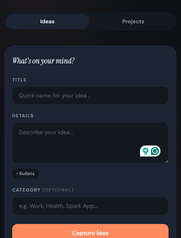 Spark - Main product screenshot demonstrating key features and user interface