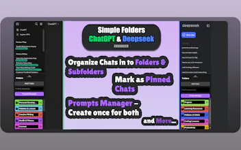 ChatGPT & DeepSeek Organizer gallery image