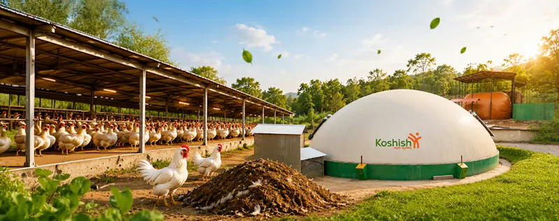Biogas Plant for Poultry Farm screenshot 1