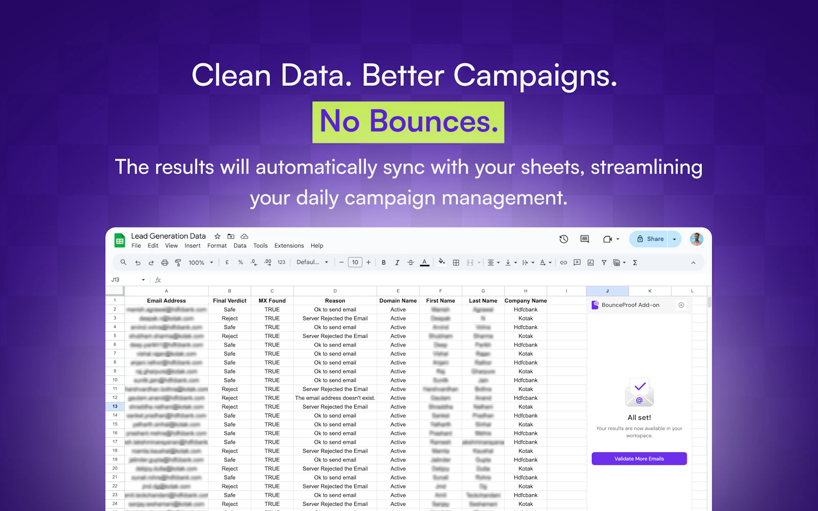 BounceProof screenshot 3
