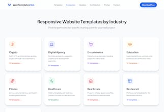 Web Templates Hub gallery image