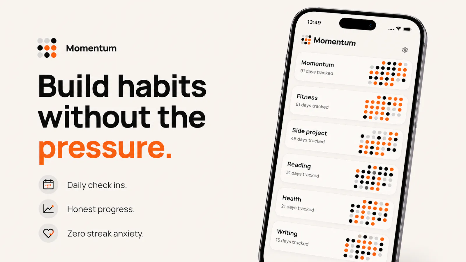 Momentum screenshot 1