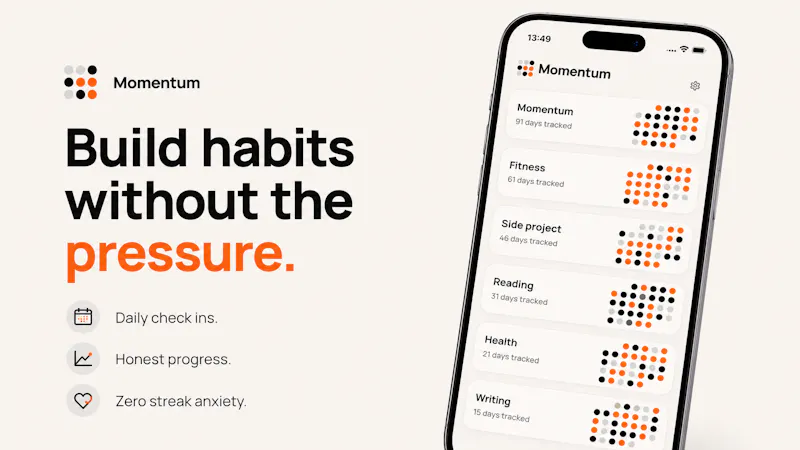 Momentum screenshot 1