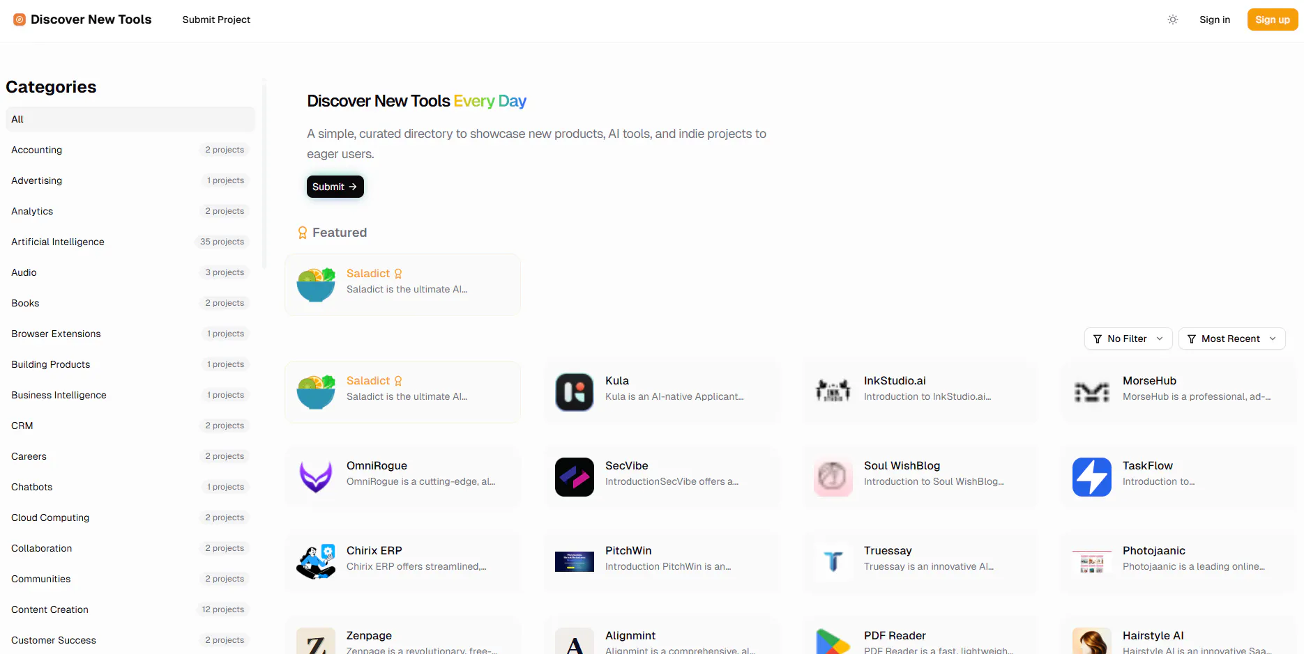 Discover New Tools gallery image