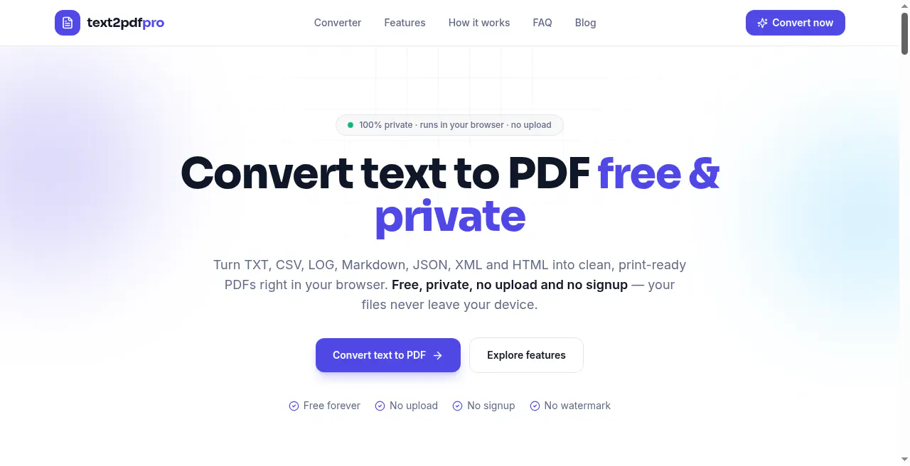 Text2PDFpro gallery image