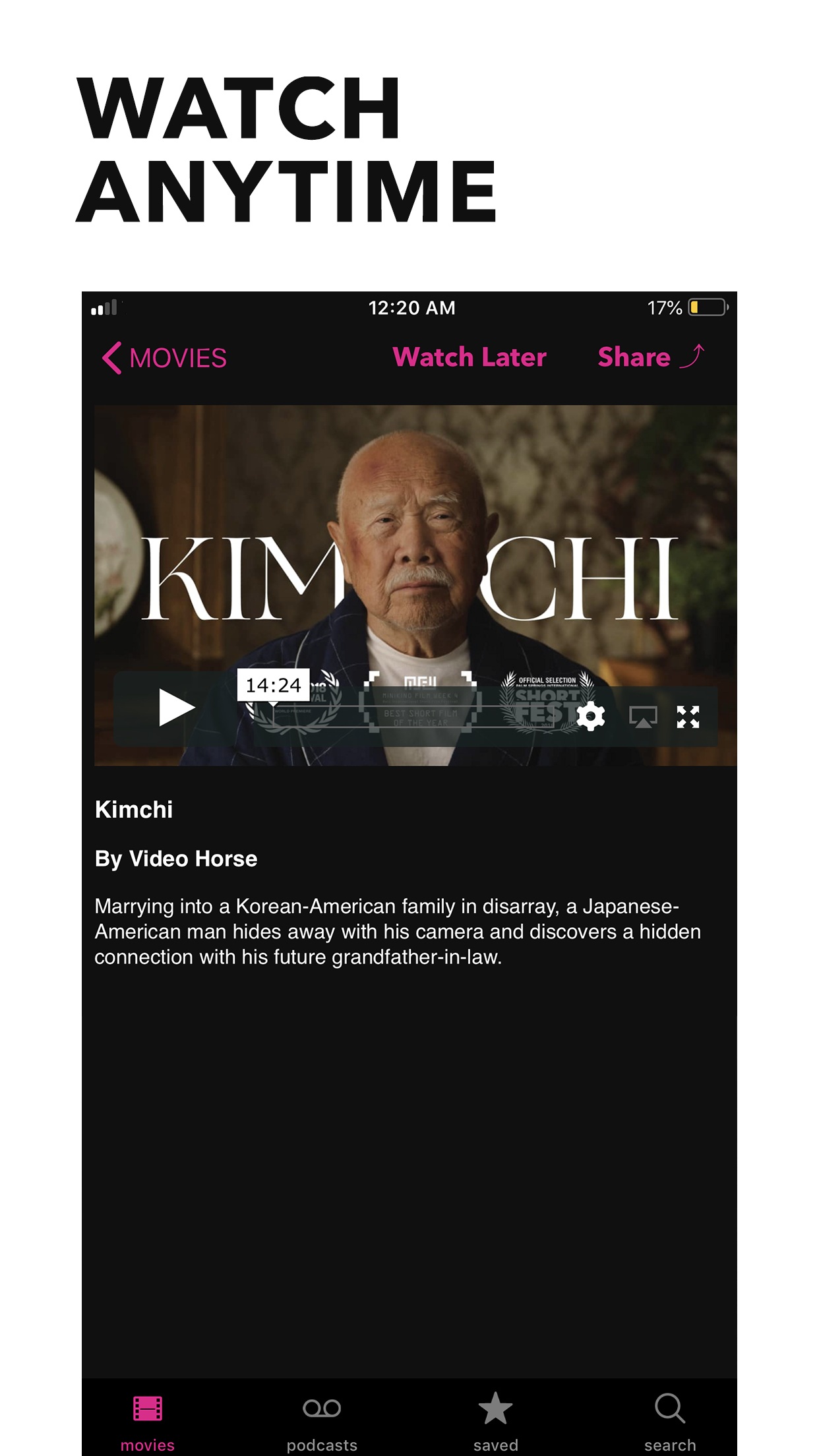 Tapeable - 15 minute movies & Podcasts gallery image