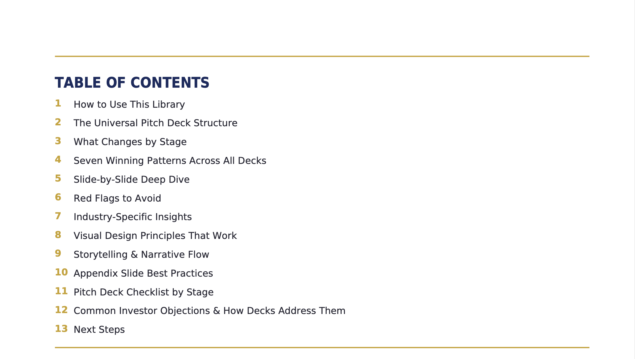 75 Early-Stage Decks & Patterns ($4B+) gallery image