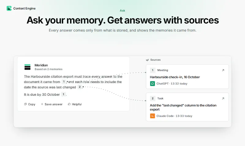 Context Engine screenshot 5