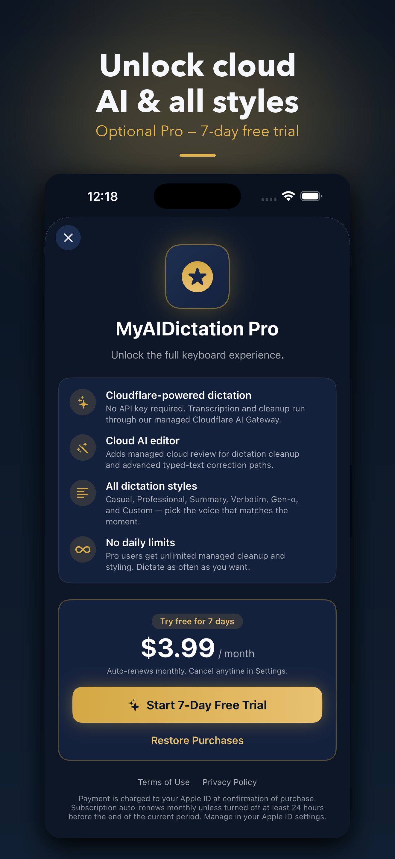 MyAIDictation gallery image