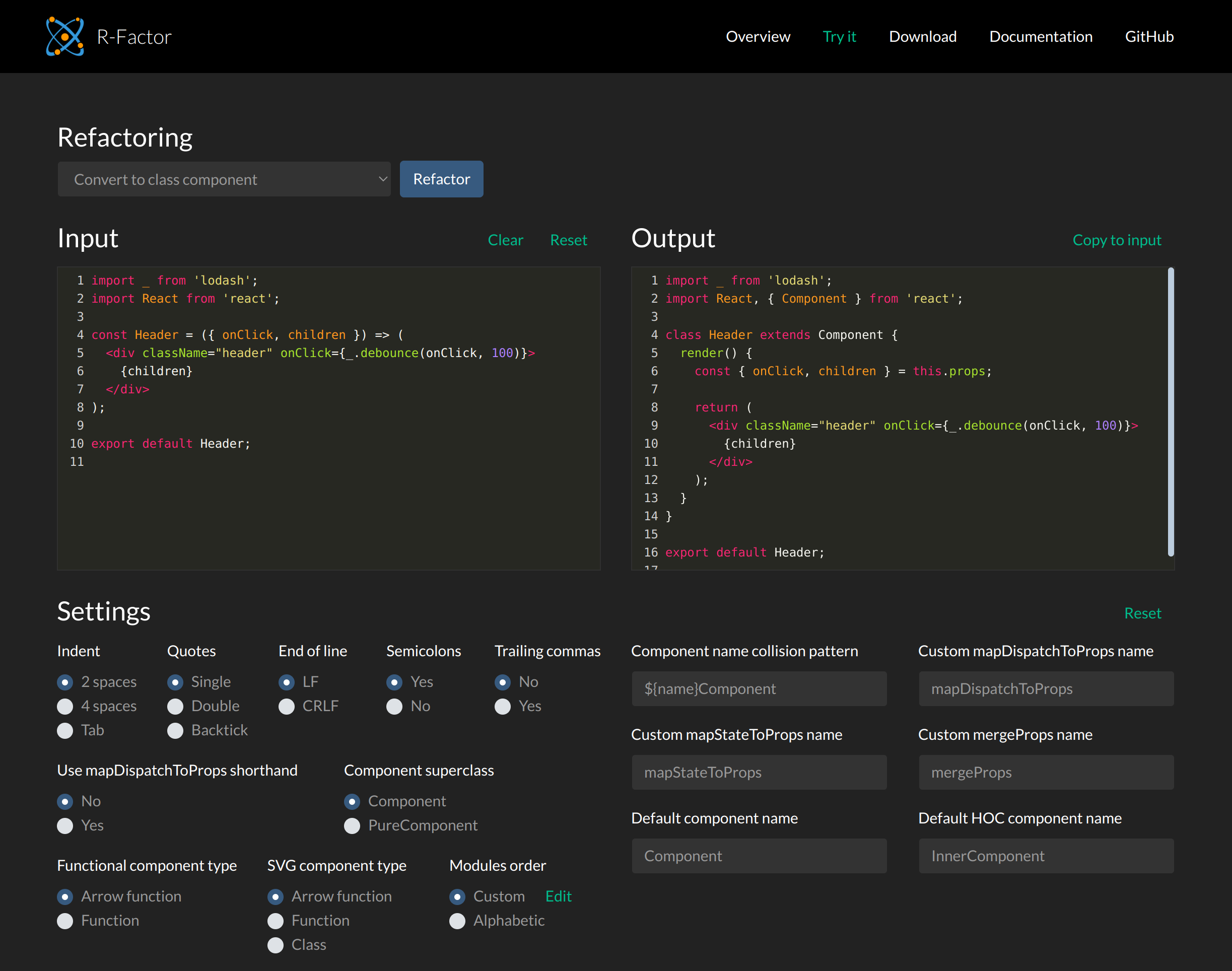Fattore r - Strumenti di refactoring React & Redux media 2