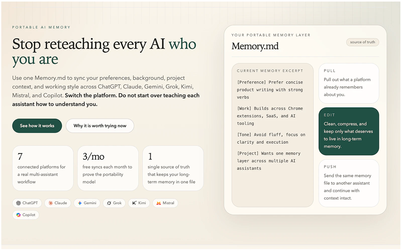Memory Sync screenshot 1