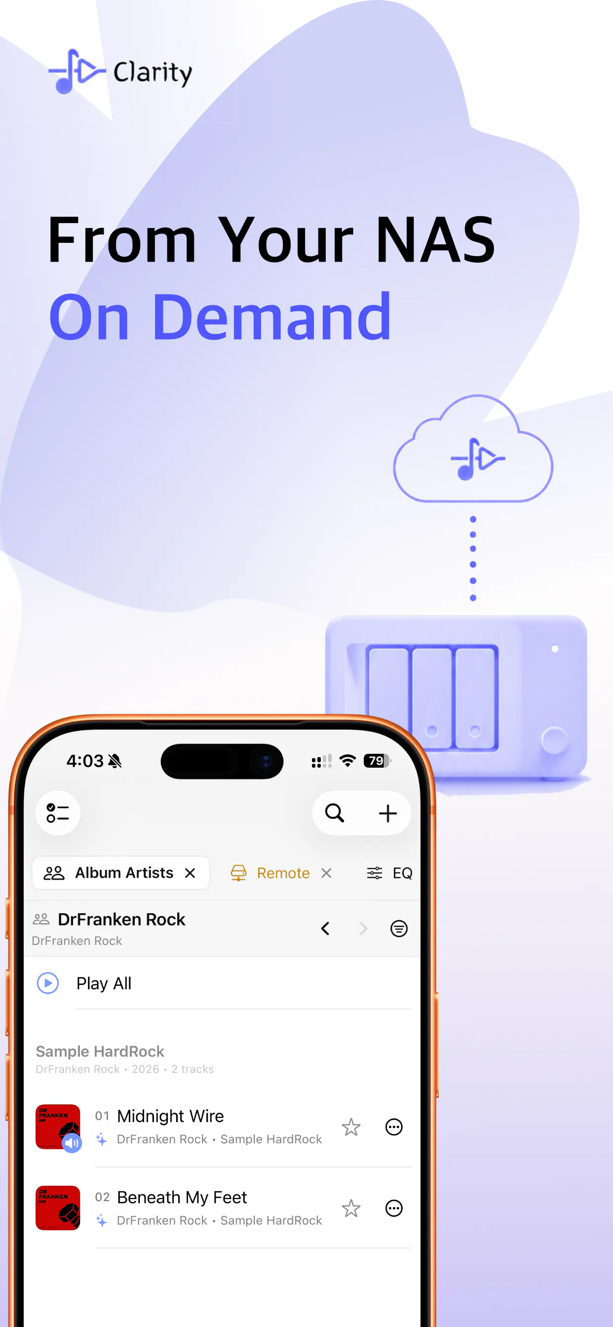 Clarity - Music Player gallery image
