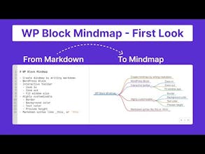 WP Block Mindmap gallery image