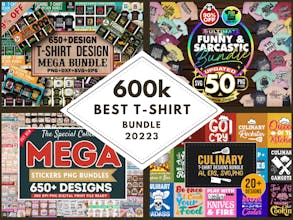 600k T- shirt bundle gallery image