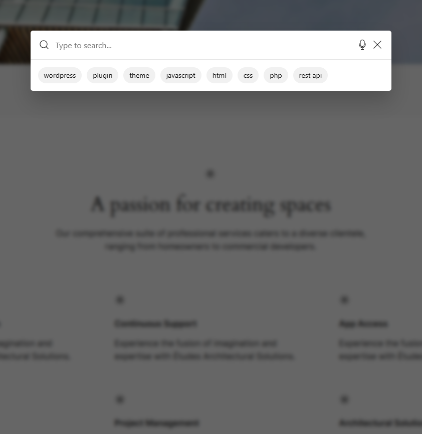 initライブ検索 - スラッシュコマンド、レストAPI、SEOパワーを使用した最新のWP検索メディア3
