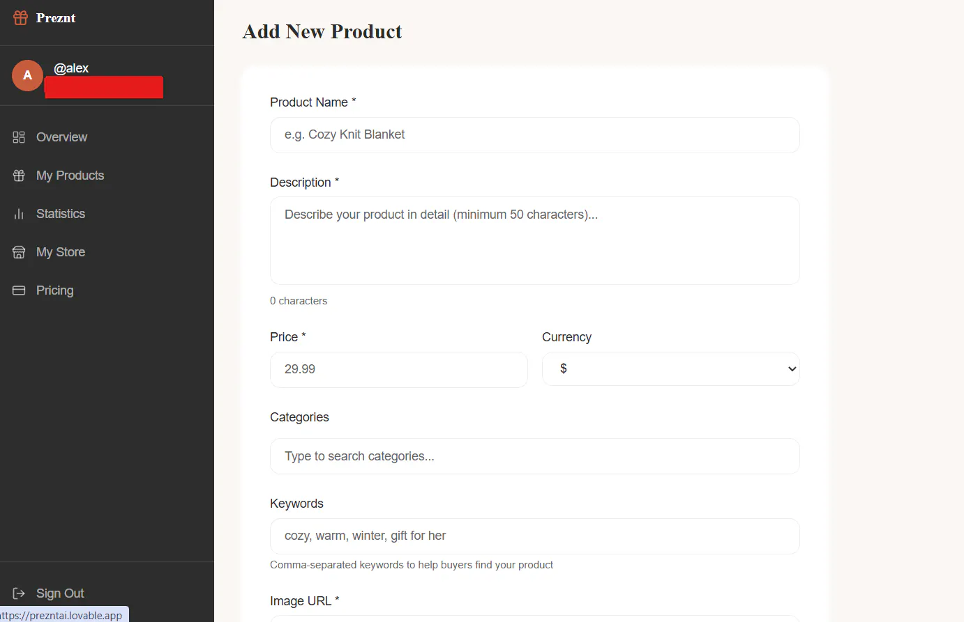 Preznt gallery image